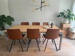 (Buiten) eettafel eethoek 2.00x1.00 steigerhout, Ophalen, Gebruikt, 200 cm of meer, 50 tot 100 cm