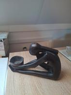Houten Afrikaans beeld, Antiek en Kunst, Kunst | Beelden en Houtsnijwerken, Ophalen of Verzenden