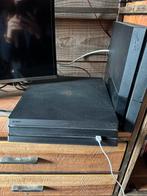 PS4 Pro 1TB + 2 Controllers, Spelcomputers en Games, Spelcomputers | Sony PlayStation 4, Gebruikt, Met 2 controllers, Ophalen of Verzenden