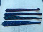 4 antieke stropdassen, Overige kleuren, Onbekend, Verzenden, Nieuw