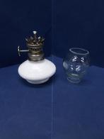 Mini Olielampjes, Tafellampjes, opaline, Antiek en Kunst, Antiek | Lampen, Ophalen of Verzenden