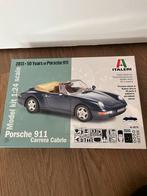 Italeri Porsche 911 Carrera Cabrio Model Kit 1:24, Hobby en Vrije tijd, Modelbouw | Auto's en Voertuigen, Ophalen of Verzenden