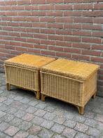 Te koop 2 rieten manden, Ophalen, Minder dan 50 cm, Gebruikt, 50 tot 75 cm