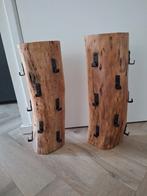 Kapstok boomstam 8 haken., Huis en Inrichting, Woonaccessoires | Kapstokken, Zo goed als nieuw, Minder dan 100 cm, Hout, Ophalen