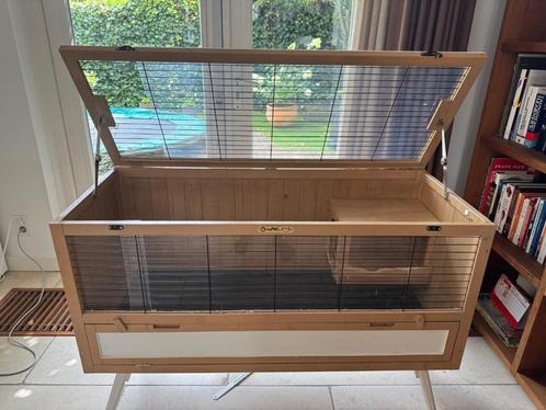 Caviahok / Konijnenkooi Joypet (120L x 50B x 54H/82H), Dieren en Toebehoren, Knaagdieren en Konijnen | Hokken en Kooien, Gebruikt