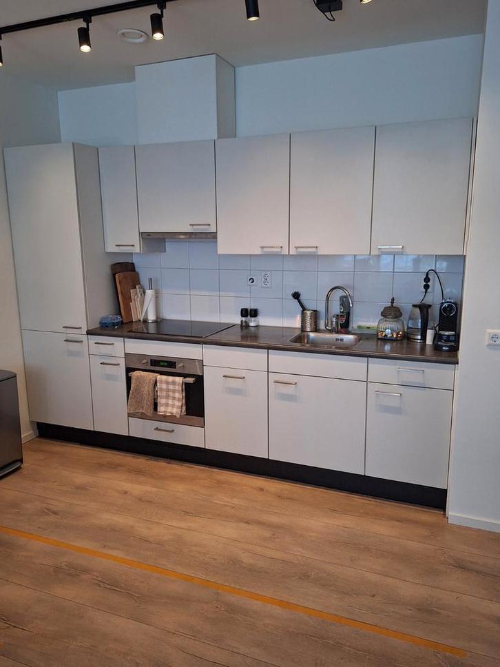 Bribus keuken licht grijs GRATIS, Huis en Inrichting, Keuken | Complete keukens, Gebruikt, Overige typen, Grijs, Kunststof, Ophalen