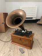 Radio cassette speler in retro jas, Ophalen