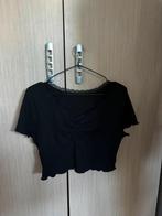 Zwarte top, Kleding | Dames, Tops, H&M, Zwart, Ophalen of Verzenden, Zo goed als nieuw