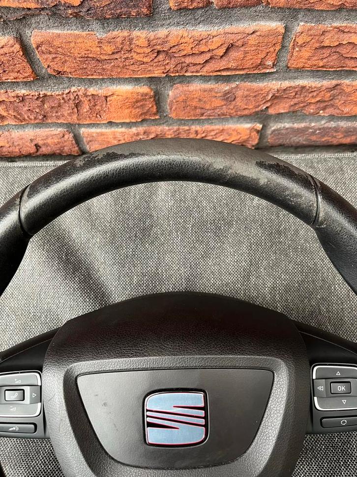 Seat Leon 1P Stuurwiel + Airbag, Auto-onderdelen, Besturing, Seat, Gebruikt, Ophalen of Verzenden