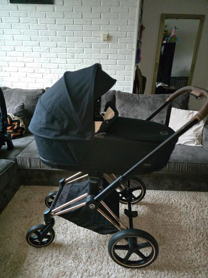 Cybex Priam Rosegold Combiwagen - Zo Goed Als Nieuw!, Kinderen en Baby's, Kinderwagens en Combinaties, Zo goed als nieuw, Combiwagen