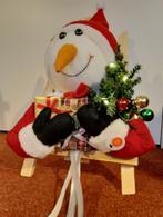 kerstpop op schildersezel., Ophalen of Verzenden, Zo goed als nieuw