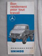 117 Unimog Mercedes Benz brochure, Ophalen of Verzenden, Zo goed als nieuw, Mercedes
