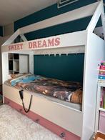 Elektrisch verstelbaar kinderbed 90x200 met lades, Ophalen, 85 tot 100 cm, Gebruikt, Lattenbodem