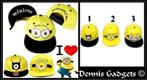 Dennis Gadgets: Minion Cap nu met 2 gratis sleutelhangers, Kleding | Heren, Hoeden en Petten, Ophalen of Verzenden, Nieuw, One size fits all