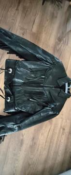 Nieuw leren motorjasje, Ophalen of Verzenden, Zo goed als nieuw, Maat 46/48 (XL) of groter, Zwart