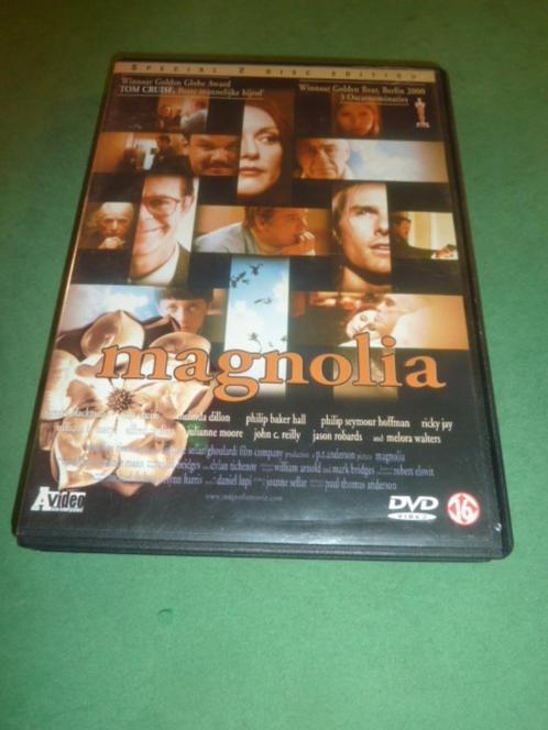 Magnolia Paul Thomas Anderson dvd, Cd's en Dvd's, Dvd's | Filmhuis, Zo goed als nieuw, Overige gebieden, Alle leeftijden, Ophalen of Verzenden