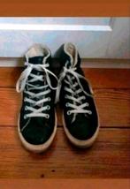 All Star Converse zwarte leren schoenen, Zwart, Ophalen of Verzenden, Zo goed als nieuw, Converse All Stars