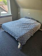 Boxspring 180x200 - Fijne Slaapervaring!, Ophalen, Tweepersoons, Grijs, Zo goed als nieuw