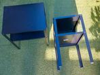 Nachtkastje bedtafel bijzettafel balkontafel plantentafel, Ophalen, Gebruikt, Minder dan 45 cm, Metaal of Aluminium
