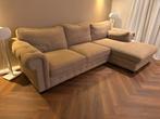 Moet Snel Weg! Beige/Bruine Hoekbank Loungegedeelte Rechts, Huis en Inrichting, Banken | Bankstellen, Ophalen, 250 tot 300 cm
