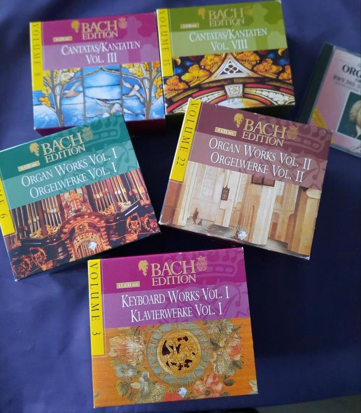 Bach Edition CD Box Sets - Uitstekende Staat, Cd's en Dvd's, Cd's | Klassiek, Zo goed als nieuw, Orkest of Ballet, Barok, Boxset