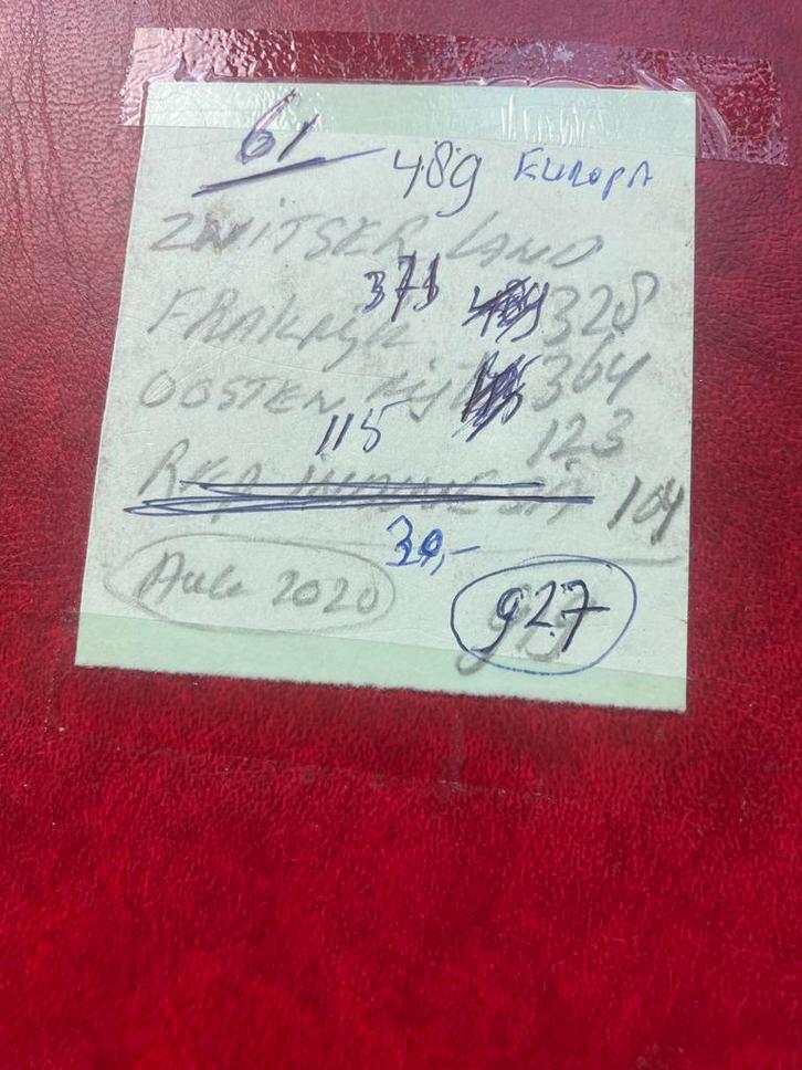 Postzegelverzameling Europa, Postzegels en Munten, Postzegels | Volle albums en Verzamelingen, Nederland en Buitenland, Ophalen of Verzenden