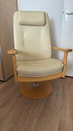 Mooie draaistoel Farstrup designstoel, Ophalen, Minder dan 75 cm, Hout, Zo goed als nieuw