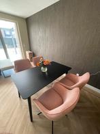 4x roze eetkamerstoel set (draaibaar) NOUS living, Huis en Inrichting, Stoelen, Ophalen, Overige kleuren, Zo goed als nieuw, Vier