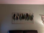 Metalen Wanddecoratie - Bladeren, Ophalen of Verzenden, Zo goed als nieuw