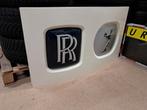 Exclusieve Rolls Royce reclame plaat 100cm / 50cm Uniek!!, Ophalen, Reclamebord, Eu, Gebruikt