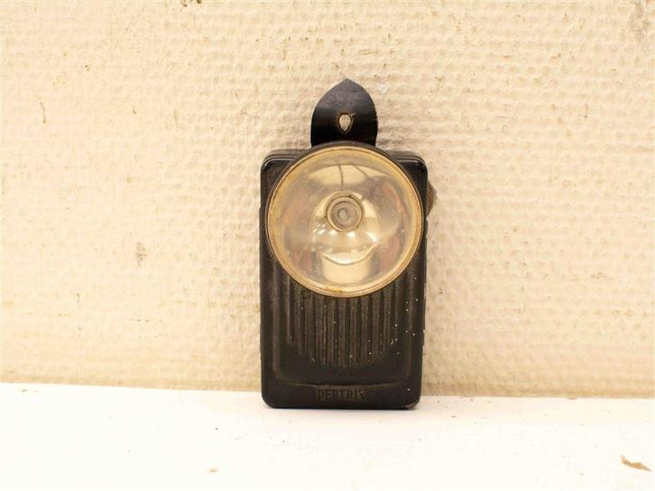 PTT Pertrix zaklamp 37867, Caravans en Kamperen, Zaklampen, Gebruikt, Batterij, Ophalen of Verzenden