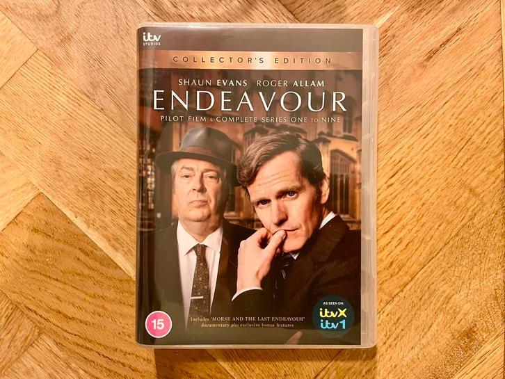 Endeavour Morse - Complete serie DVD (nette staat, met ENG), Cd's en Dvd's, Blu-ray, Zo goed als nieuw, Thrillers en Misdaad, Boxset