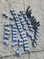 70 PVC lijm koppelingen  40 mm  en 17 stuks van 110 mm, Ophalen, Bochten, Pvc, Nieuw