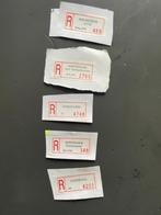 Aantekenstrookjes Diversen, Postzegels en Munten, Postzegels | Nederland, Verzenden