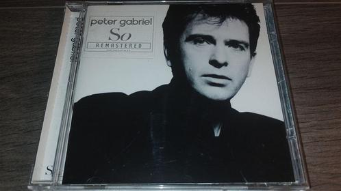 Peter Gabriel - So [Remastered], Cd's en Dvd's, Cd's | Pop, Zo goed als nieuw, 1980 tot 2000, Ophalen of Verzenden