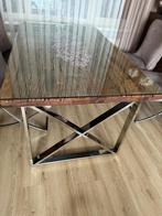 Houten eettafel, Huis en Inrichting, Tafels | Eettafels, Ophalen