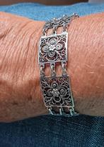 mooie oude zilveren armband, Sieraden, Tassen en Uiterlijk, Antieke sieraden, Ophalen of Verzenden, Zilver, Armband