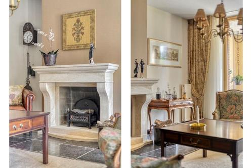 Schouw/sierhaard France Artisanat in Burley elek. inzethaard, Huis en Inrichting, Haarden, Zo goed als nieuw, Elektrische haard