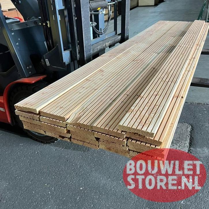 Vlonderplank Douglas Houten vlonder vlonderplanken dekdelen, Tuin en Terras, Terrasdelen en Vlonders, Nieuw, Hout, Ophalen of Verzenden