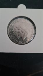 2 1/2 Gulden -Dubbelkop - Beatrix /Juliana 1980 Unc, Ophalen of Verzenden, Noord-Amerika, Losse munt, Zilver