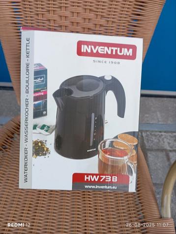Inventum HW73B Waterkoker - Nieuw! beschikbaar voor biedingen