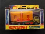DAF 2600 Matchbox K-13 building transporter groen metallic, Ophalen of Verzenden, Zo goed als nieuw, Bus of Vrachtwagen