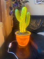 Heico Cactus Tafellamp, Huis en Inrichting, Lampen | Tafellampen, Ophalen of Verzenden, Gebruikt, Kunststof, Minder dan 50 cm
