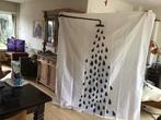 Leuk douchegordijn met print, Huis en Inrichting, Badkamer | Badtextiel en Accessoires, Ophalen of Verzenden, Zo goed als nieuw