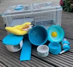 Hamsterkooi en accessoires- zeer goed, Kooi, Minder dan 75 cm, Hamster, Ophalen