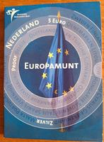 Europamunt  5 euro  zilver proof, Koningin Beatrix, Zilver, Euro's, Ophalen of Verzenden