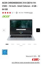 Acer Chromebook 314 - 14 inch - ChromeOS, Computers en Software, Chromebooks, 14 inch, 4 GB of minder, Nieuw, Ophalen of Verzenden