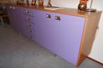 Dressoir Kast met Lades en Deuren, Ophalen, Gebruikt, 200 cm of meer, Metaal