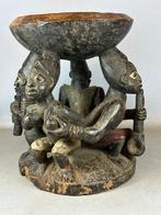 251239 Oud Afrikaans Yoruba Shango krukje  Nigeria., Ophalen of Verzenden