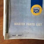 Master parts list cadillac modellen 1964 tot 1969, Auto diversen, Handleidingen en Instructieboekjes, Ophalen of Verzenden